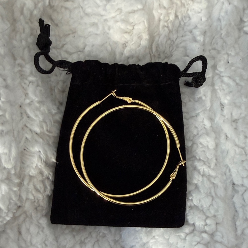 Italian Gold Plated Earrings